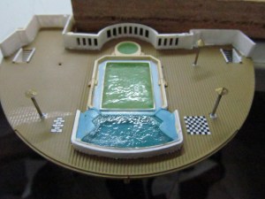 Deck inferior e piscina