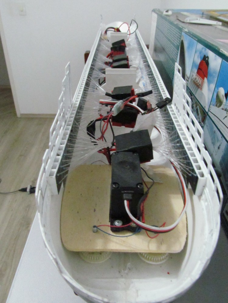 Iluminação das cabines